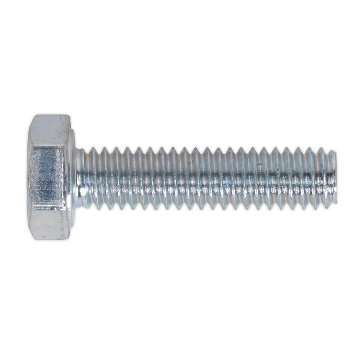 Sealey HT Setscrew M4 x 10mm 8.8 Zinc Pack of 50 SS410