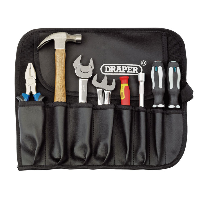 Draper 8 Division PVC Tool Roll 72976