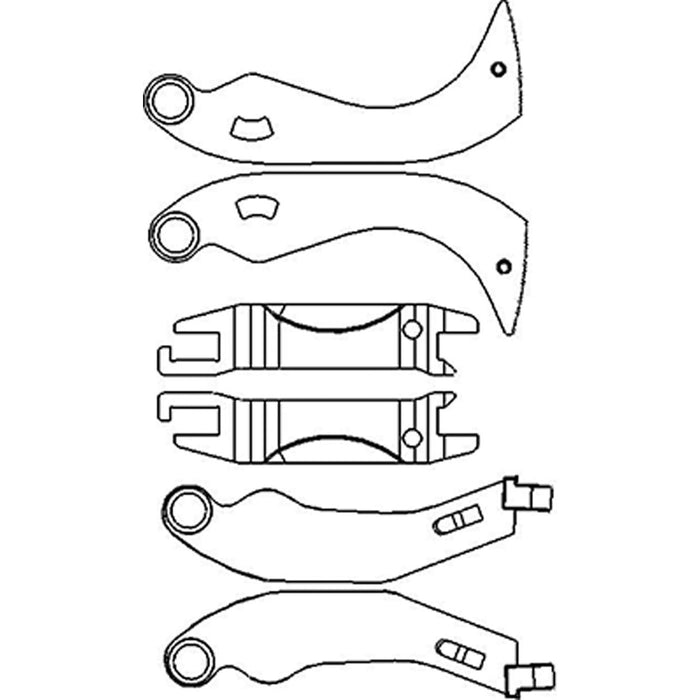 Apec Adjuster Bar Rear Fits Citroen Ax Saxo Visa Zx Peugeot 106 205 309 Renault