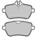 Genuine Borg & Beck Rear Brake Pads fits Merc. SL350500R231 0212 BBP2366 Borg & Beck  - Dynamic Drive