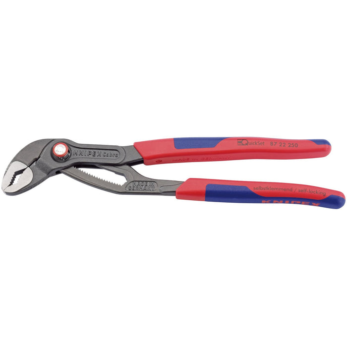 Draper Knipex Cobra 87 22 250 QuickSet Waterpump Pliers, 250mm 53953 Draper  - Dynamic Drive