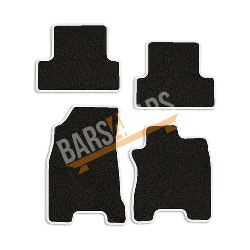 Tailored White Trim Mats Fits Nissan X Trail + Clips 08 09 10 11 12 13 14 UKB4C  - Dynamic Drive