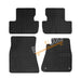 Tailored Rubber Car Mats for Lexus Is250 - Is220 05-13 Set of 4 With 2 Clips UKB4C  - Dynamic Drive