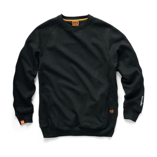 Scruffs Eco Worker Sweatshirt Black XXL Scruffs  - Dynamic Drive