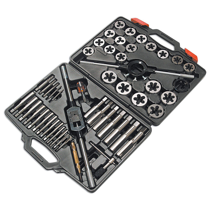 Laser Tap & Die Set - Alloy Steel - 51 Piece Laser Tools  - Dynamic Drive