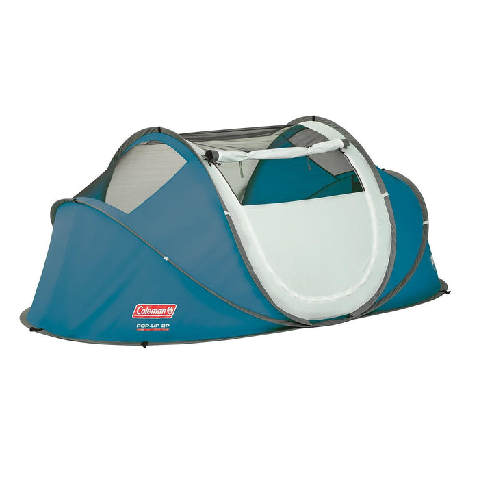 Coleman Fast Pitch Pop Up Galiano 2 Person Blue Tent Coleman  - Dynamic Drive