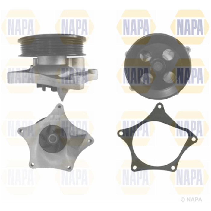 Genuine NAPA Water Pump for Opel Vauxhall 12658266