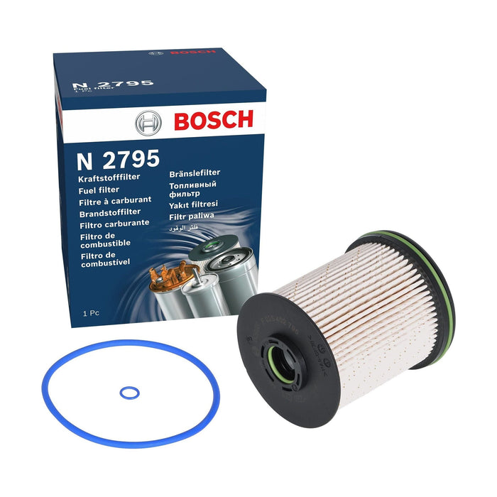 Genuine Bosch Car Fuel Filter N2795 fits Vauxhall Astra CDTi - 1.6 - 15- F026402