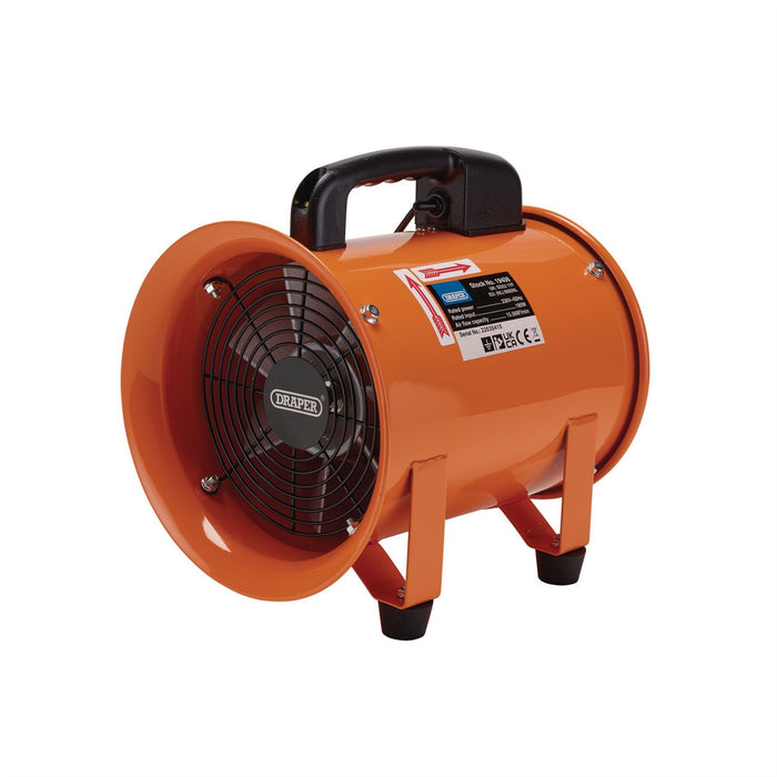 Draper 230V Air Mover Ventilator, 8"/200mm, 180W 19406 Draper  - Dynamic Drive