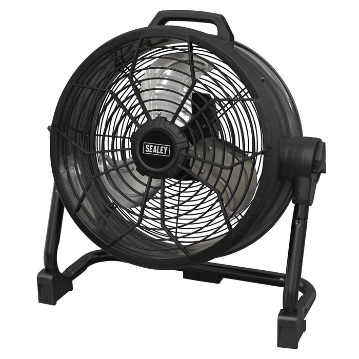 Sealey 2-in-1 Cordless/Corded High Velocity Drum Fan 16" 230V/20V SV20 Series Sealey  - Dynamic Drive