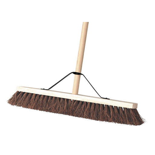 Sealey Broom 24"(600mm) Stiff/Hard Bristle BM24H Sealey  - Dynamic Drive