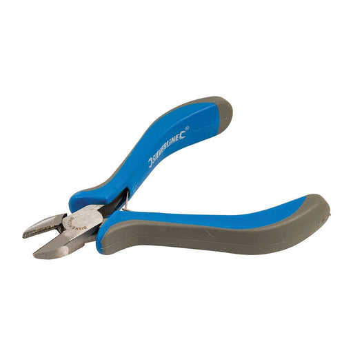 Silverline Side Cutting Mini Pliers 115mm Silverline  - Dynamic Drive