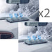 2 X Dry Car Home Reusable Dehumidifier Bag Moisture Damp Absorber Pad Van 1Kg Simply  - Dynamic Drive