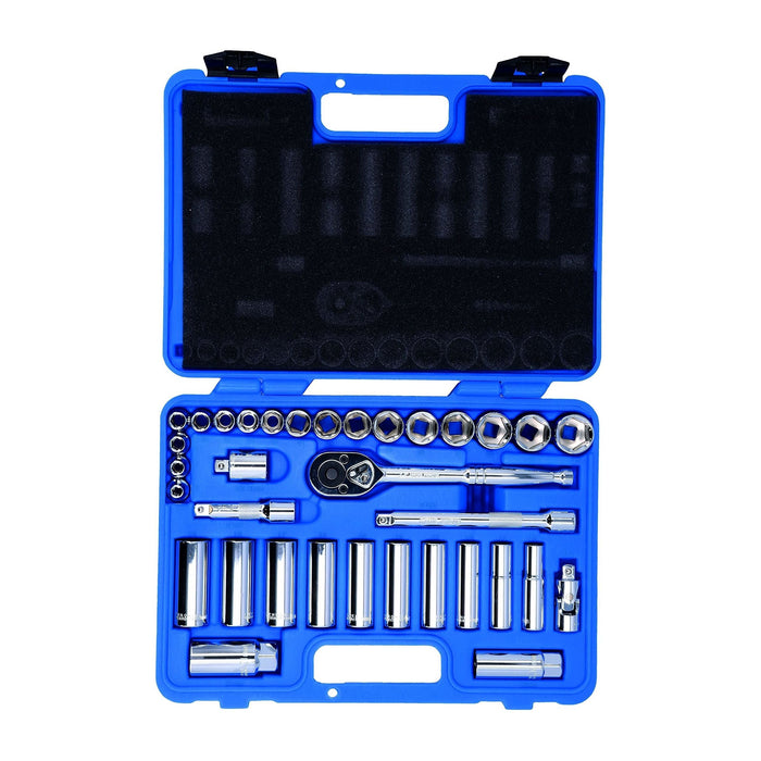 Laser Socket Set 3/8"D 34pc 3496