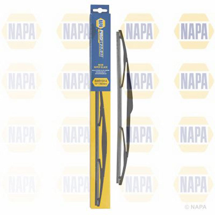 NAPA Rear Plastic Wiper Blade 350mm for Ford BMW Citroen Peugeot Jaguar