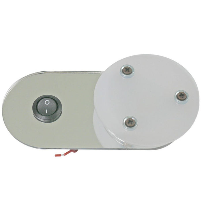 AG LED Oval LED Spotlight Frosted Glass