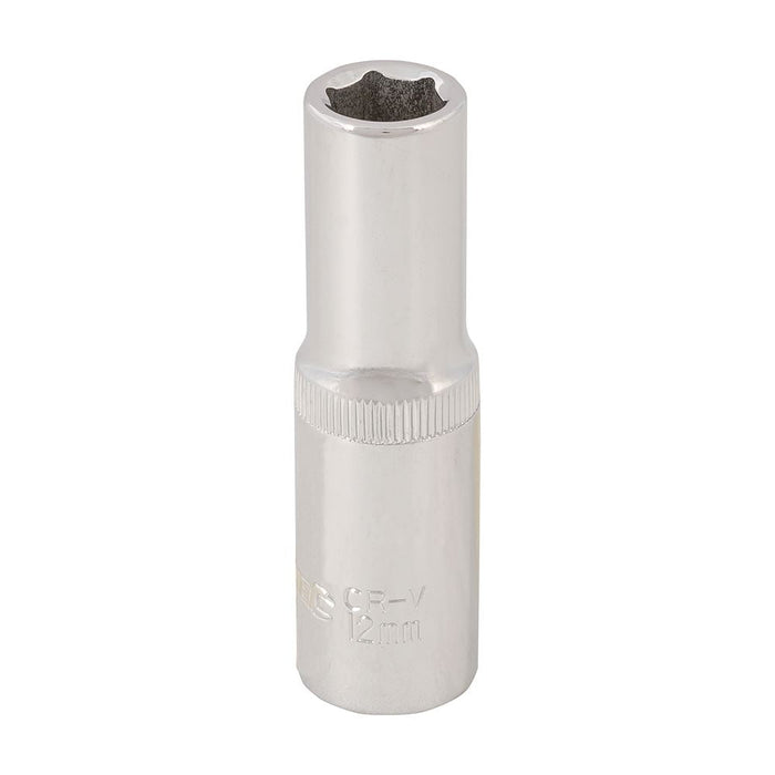 Silverline Deep Socket 1/2" Drive 6pt Metric 12mm