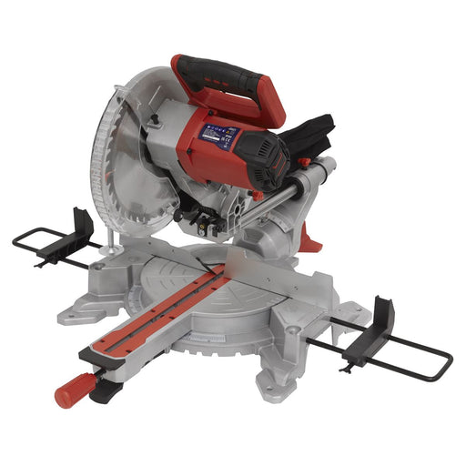 DOUBLE SLIDING COMPOUND MITRE SAW 250MM Sealey  - Dynamic Drive