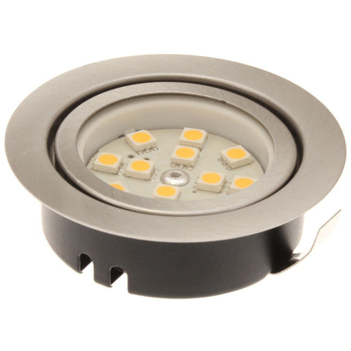 Nickel Recessed LED Downlight Unswitched Nova  - Dynamic Drive