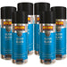 6x Hycote XUK0272 Gloss Black 400ml C/O Hycote  - Dynamic Drive