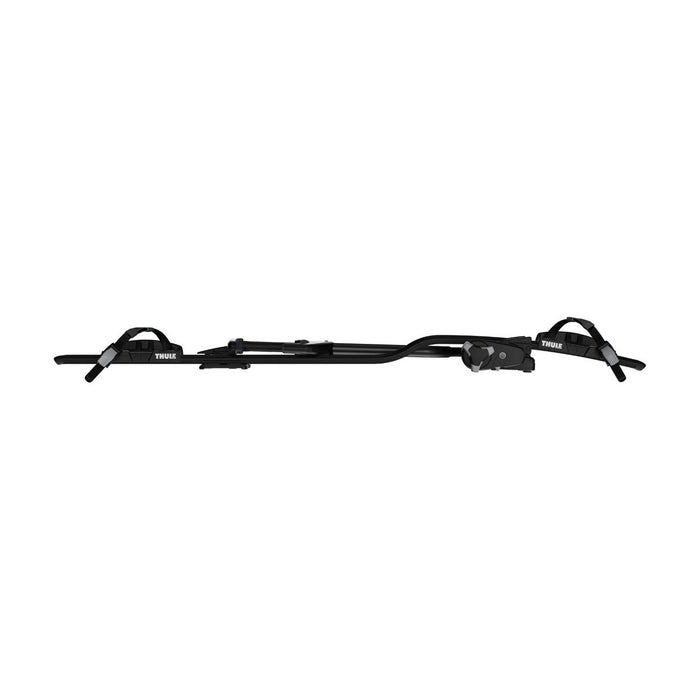 2x Thule ProRide 598B Black Roof Mount Cycle Carrier Bike Rack Inc T-Track & Locks Thule  - Dynamic Drive