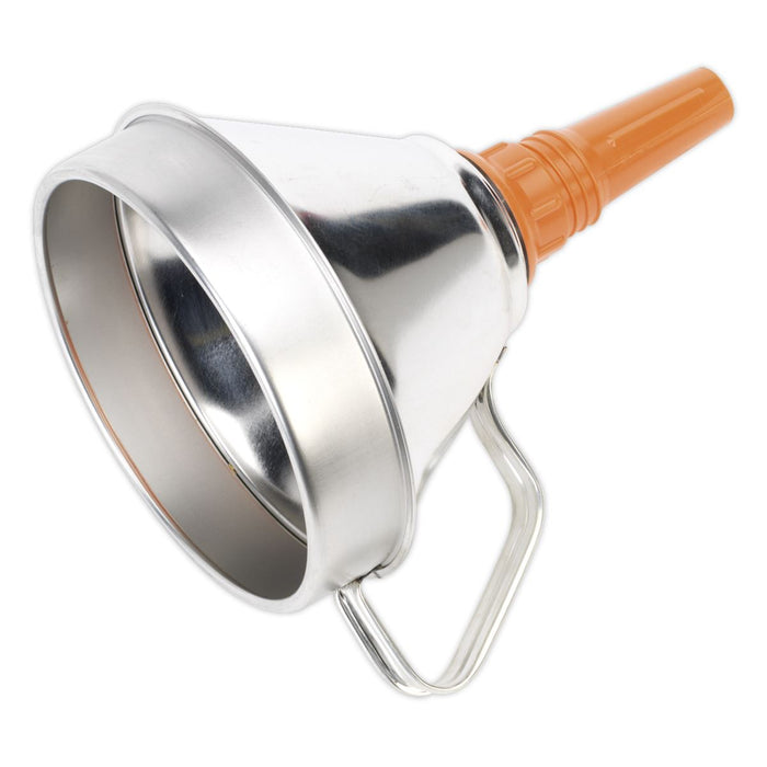 Sealey Funnel Metal with Filter160mm FM16 Sealey  - Dynamic Drive