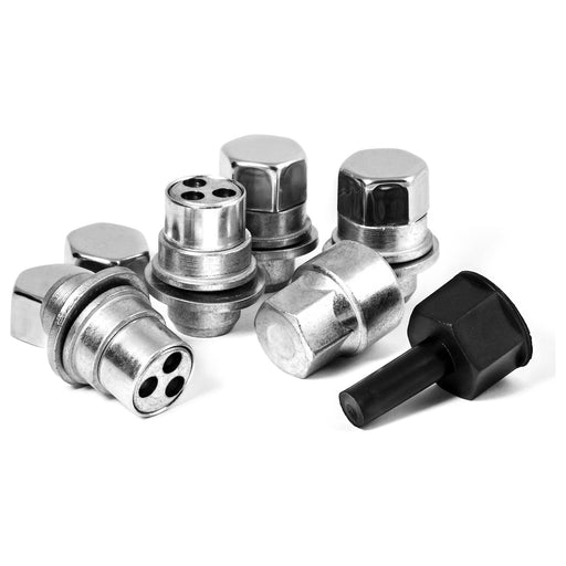 Anti Theft Locking Wheel Nut Set fits Jaguar X Type (all models) 2001>2009 UKB4C  - Dynamic Drive