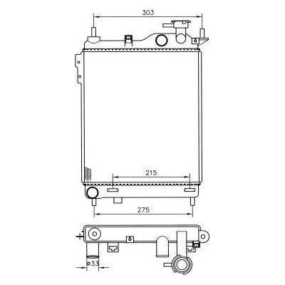 NRF Radiator 53359