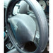 Black Steering Wheel Cover Soft Grip Leather Look for 208 GTI 12-On UKB4C  - Dynamic Drive