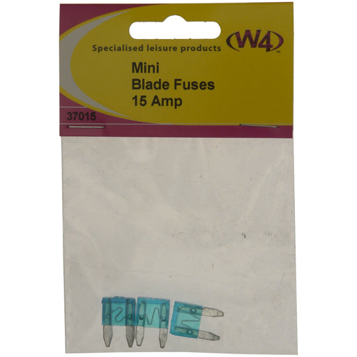 MDS1203 W4 Mini Blade Fuse 15 amp 3 pack 37015 W4  - Dynamic Drive