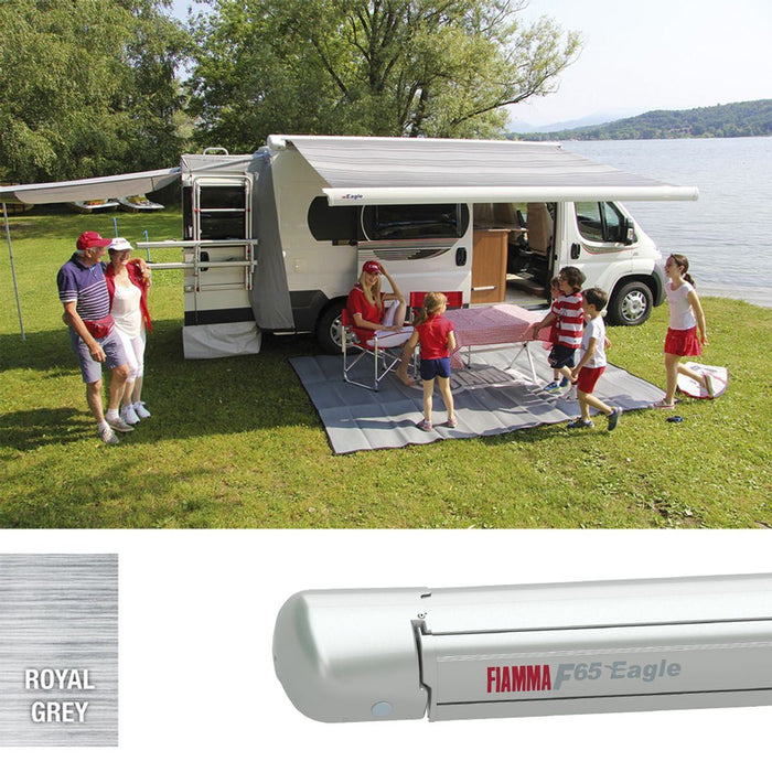 Fiamma F65 Eagle 400 Awning, Titanium Royal Grey