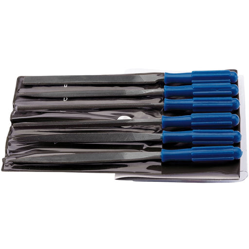 Draper Warding File Set with Handles, 100mm (6 Piece) 14185 Draper  - Dynamic Drive