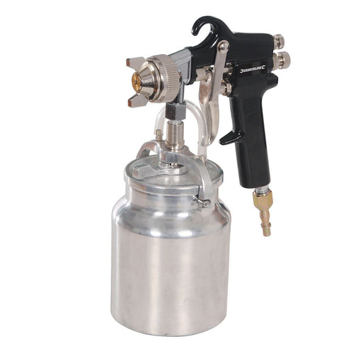 Silverline Spray Gun High Pressure 1000ml Silverline  - Dynamic Drive