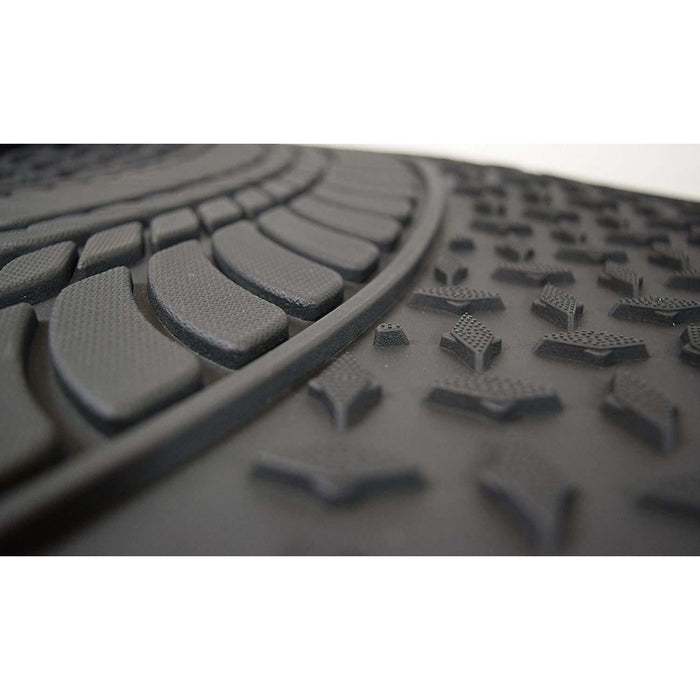 Heavy Duty Rubber Tyre Tred Car Floor Mats fits Volvo XC90 V60 V90 XC40 UKB4C  - Dynamic Drive