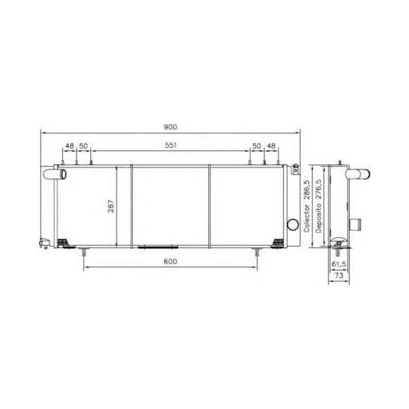 NRF Radiator 50231