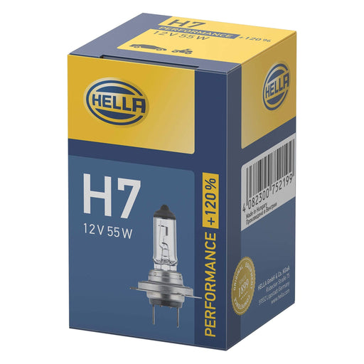 Hella Bulb H7 Performance 12V 55W Quantity: 1 8GH 223 498-031 Hella  - Dynamic Drive