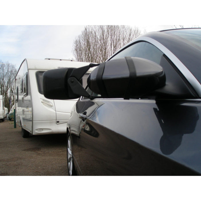 Milenco Falcon Safety Single Convex Wide View Towing Mirror - Caravan Motorhome