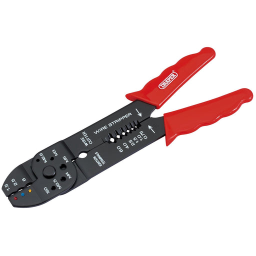 Draper 4 Way Crimping Tool, 200mm 67652 Draper  - Dynamic Drive