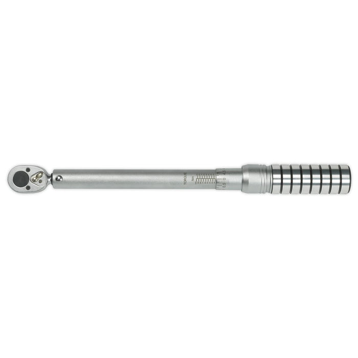 Sealey Torque Wrench Micrometer Style 3/8"Sq Drive 20-100Nm(14.8-73.8lb.ft) Cali Sealey  - Dynamic Drive