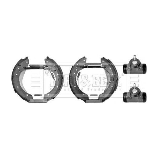 Genuine Borg & Beck Brake Shoe Kit fits Renault Espace III 961002 BBS1064K Borg & Beck  - Dynamic Drive