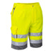 Portwest Hi-Vis Polycotton Shorts - Yellow/Grey - Large Portwest  - Dynamic Drive