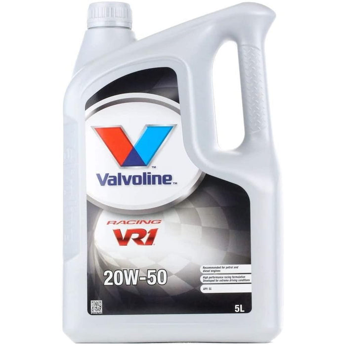 Valvoline VR1 Racing 20W-50 Highly Refined 20W50 Mineral Engine Oil 5 Litres 5L Valvoline  - Dynamic Drive