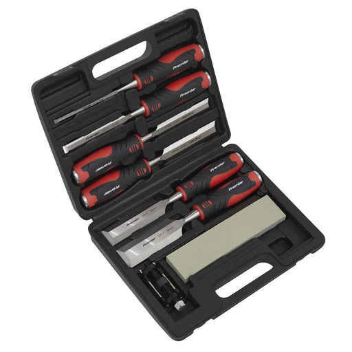 Sealey Hammer-Thru Wood Chisel 8pc Set AK9240 Sealey  - Dynamic Drive