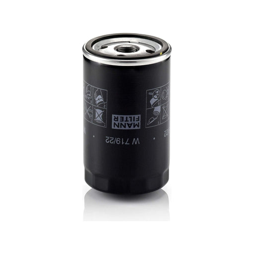 Genuine Mann Oil Filter for Porsche 944 S Turbo  12/88-- W719/22 Mann & Hummel  - Dynamic Drive