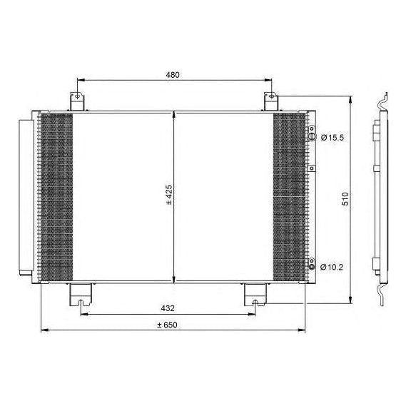 NRF Condenser 350092