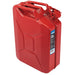 Draper Steel Fuel Can, 20L, Red 07568 Draper  - Dynamic Drive