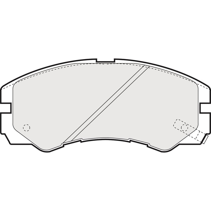 Genuine APEC Front Brake Discs & Pads Set Vented for Isuzu Trooper Apec  - Dynamic Drive