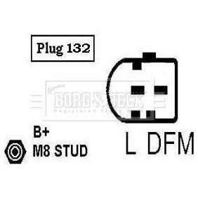 Genuine Borg & Beck Alternator fits BMW 3 Series Freelander BBA2431