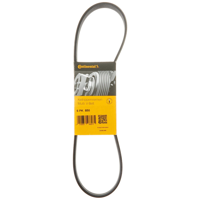 Genuine Continental ContiTech Drive Belt 6PK850 ContiTech  - Dynamic Drive