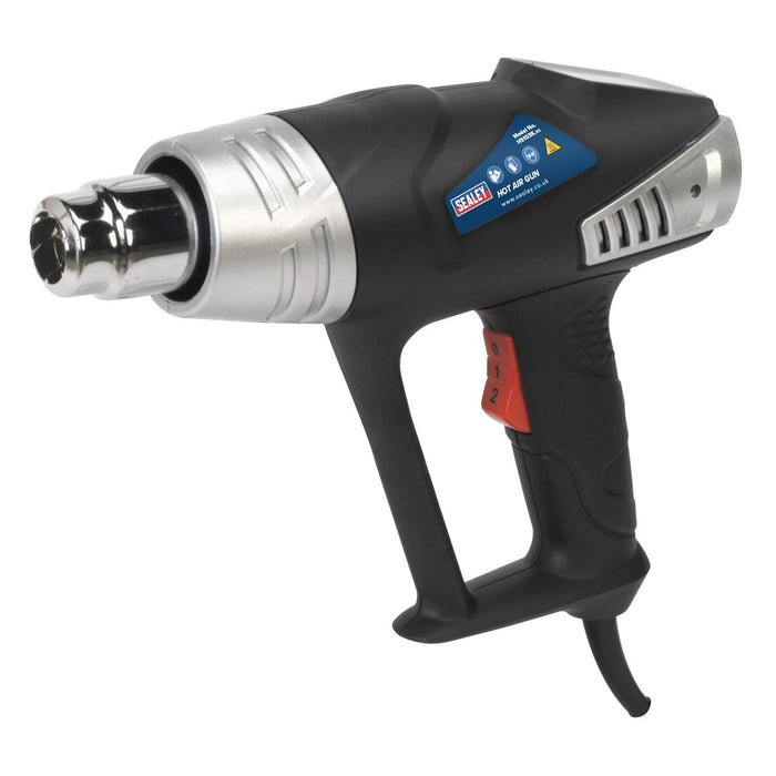 Sealey 2 Speed Hot Air Gun Kit 350/600°C Heat Gun 4 Nozzles & Case HS103K Sealey  - Dynamic Drive